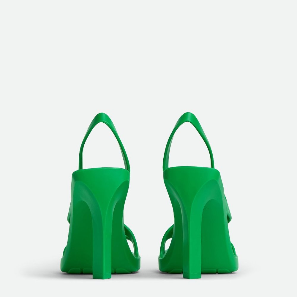 NEW Bottega Veneta Jimbo Sandal in Parakeet Green Size IT/EU 39 - Retail $890 - Picture 5 of 16